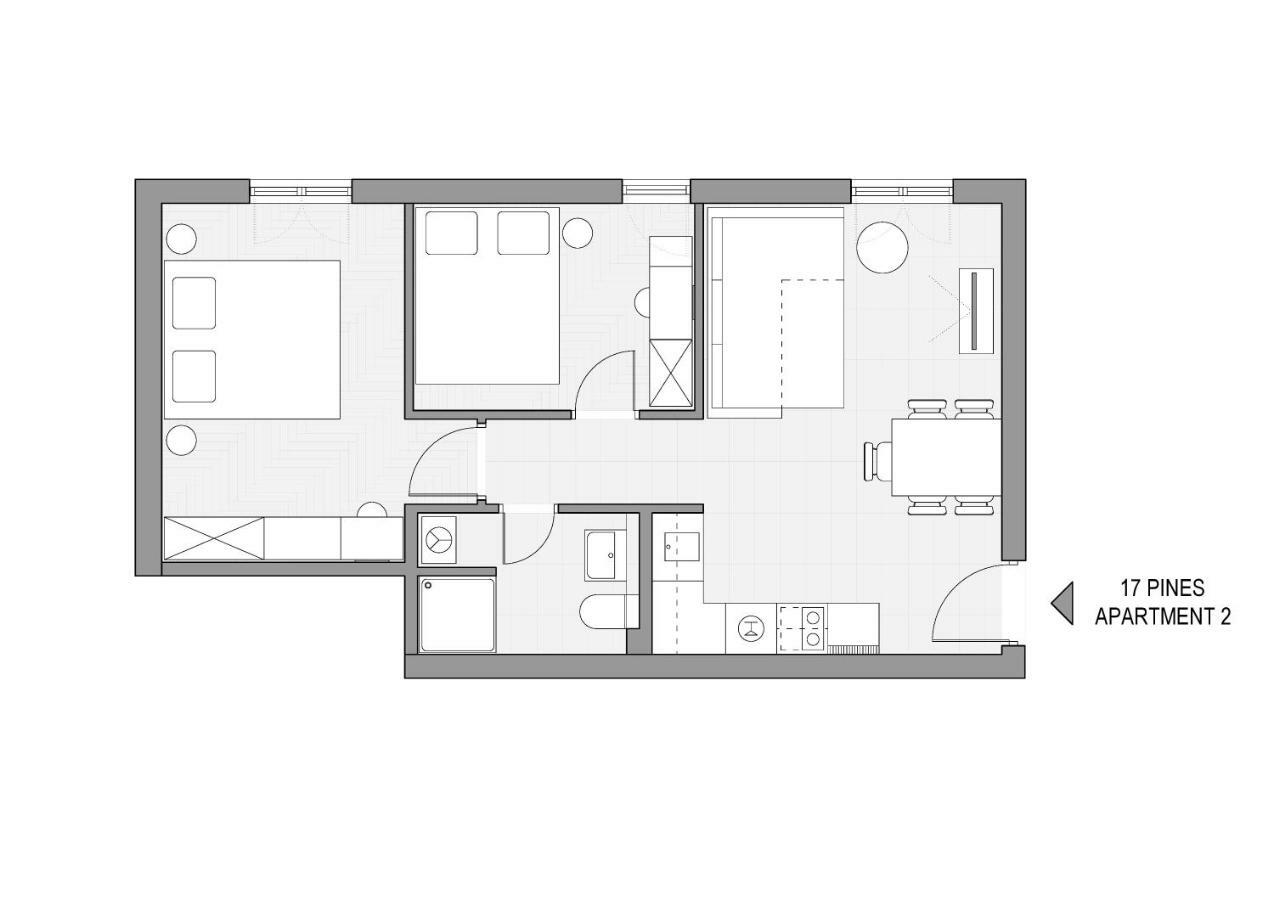 마카르스카 17 Pines 아파트 외부 사진